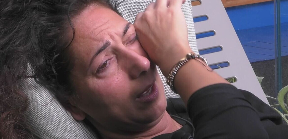 Un momento di sconforto per Donatella Mercoledisanto&agrave;