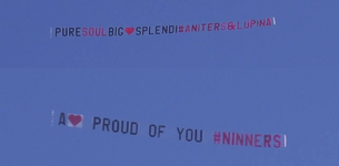 Due aerei pieni d'affetto per Anita Mazzotta