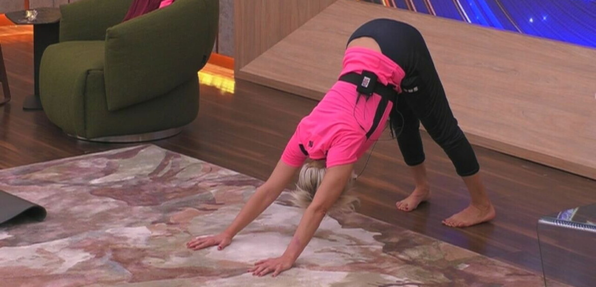 La lezione di yoga di Antonella&agrave;