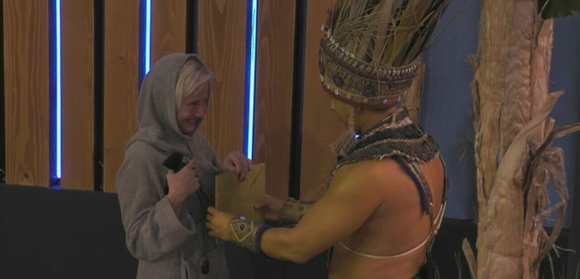 Un messaggio dorato per Antonella&agrave;