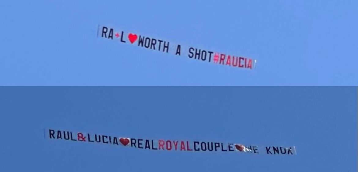 Due aerei inaspettati: messaggi per Raul e Lucia