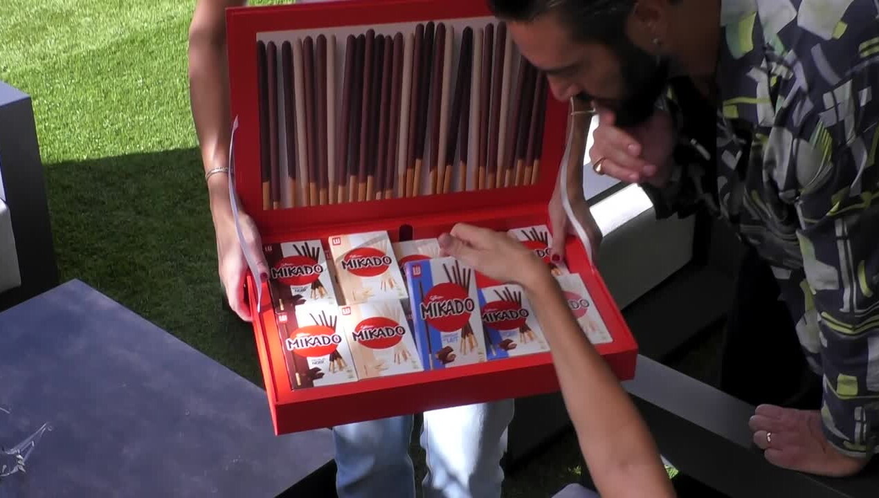 Una merenda per allietare il pomeriggio dei VIP&agrave;