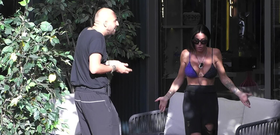 Lo scontro tra Guendalina e Jonathan