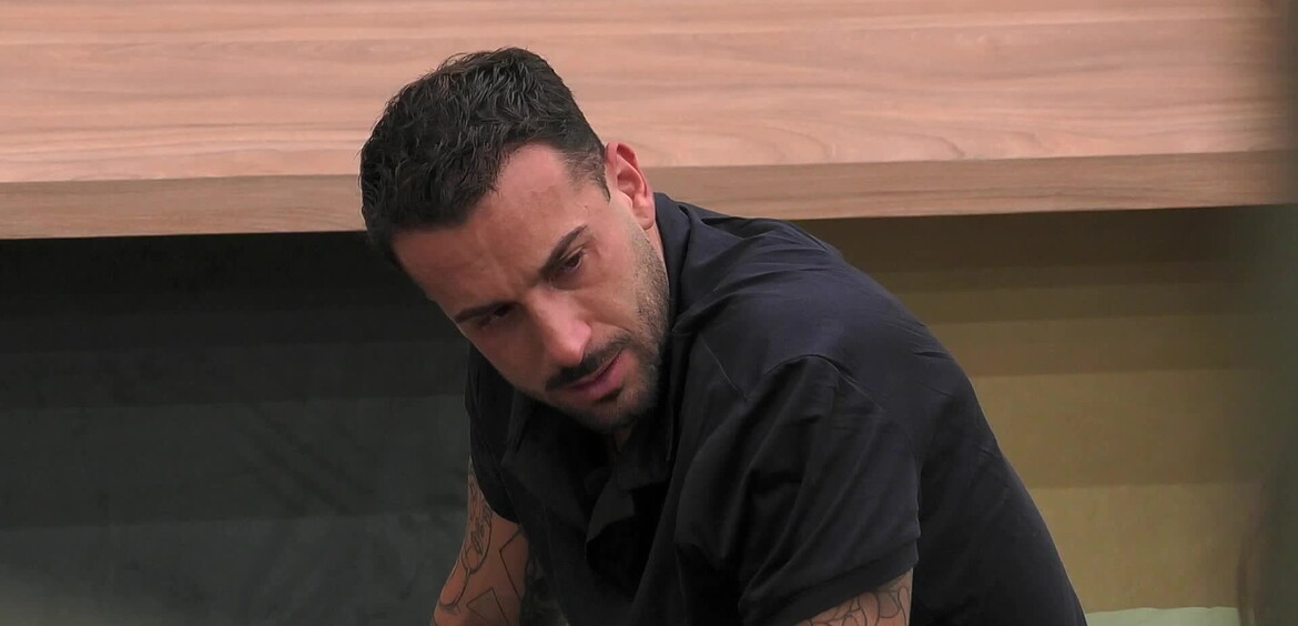 Un momento di sconforto per Andreas