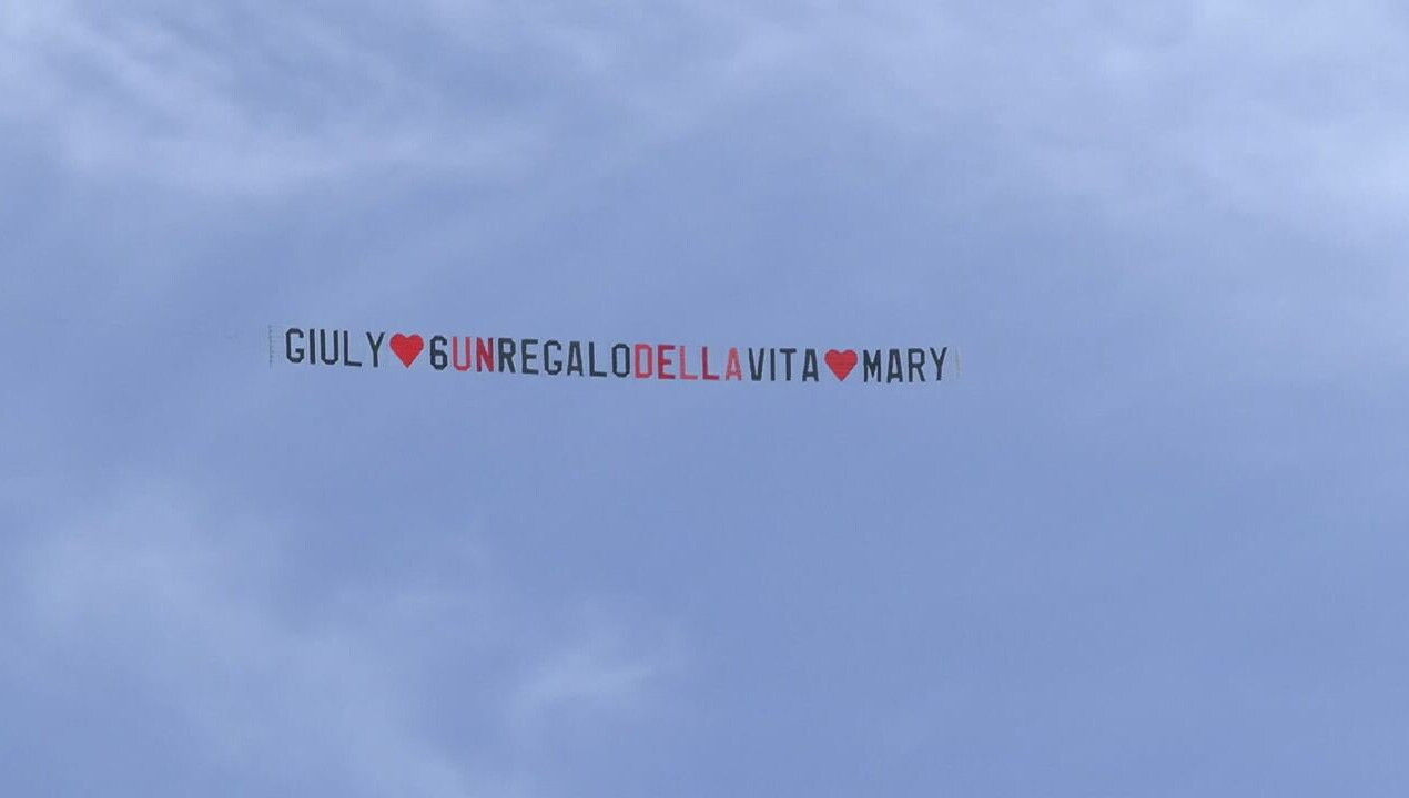 Un dolce messaggio per Giulia: 