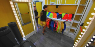 I VIP si preparano per l'allenamento settimanale