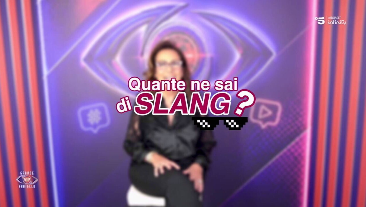 Quante ne sai di slang?&agrave;
